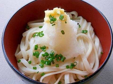 大根おろしで☆釜揚げうどん☆